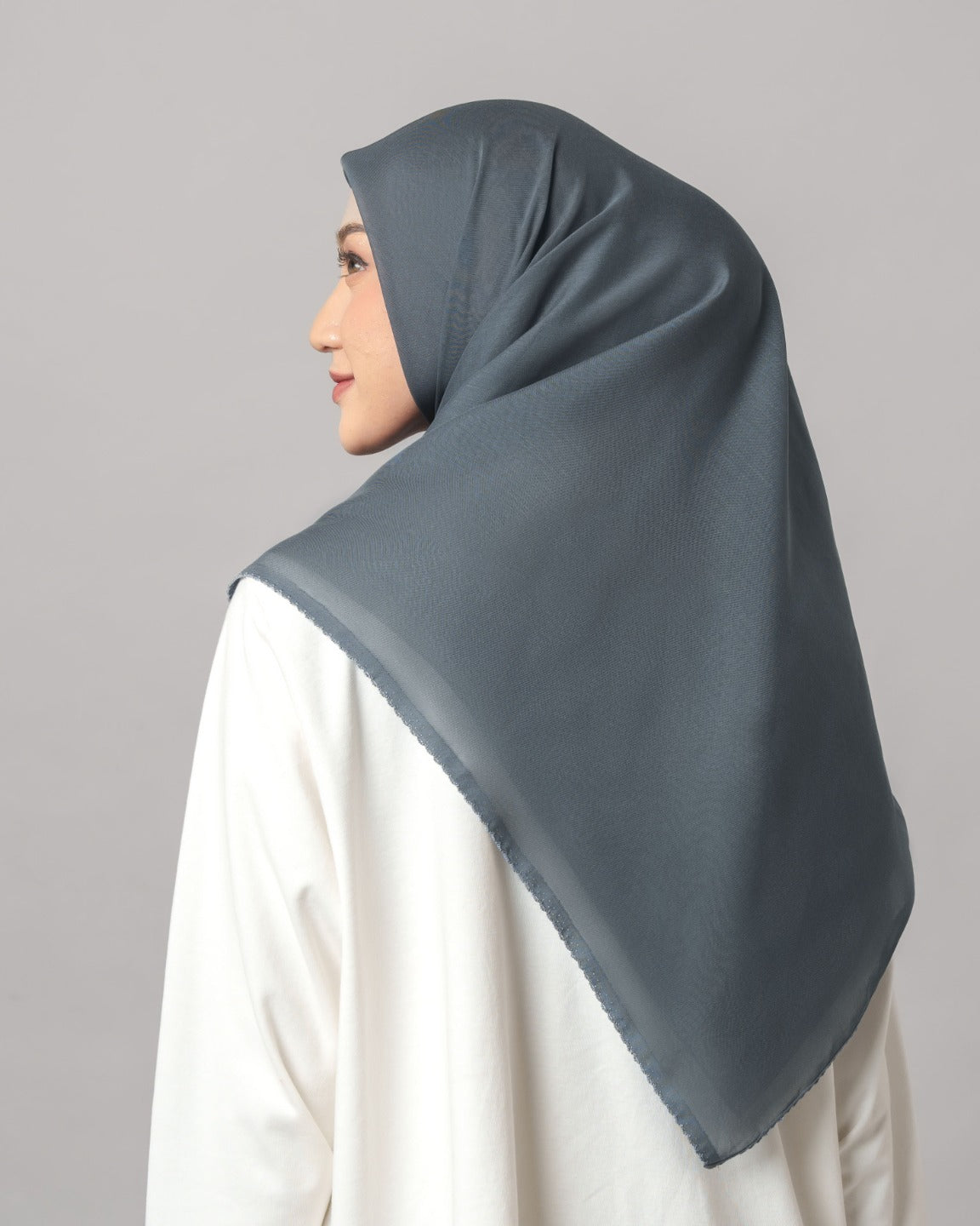 Plain Nitto - Hijab Segiempat Paris Jepang Premium