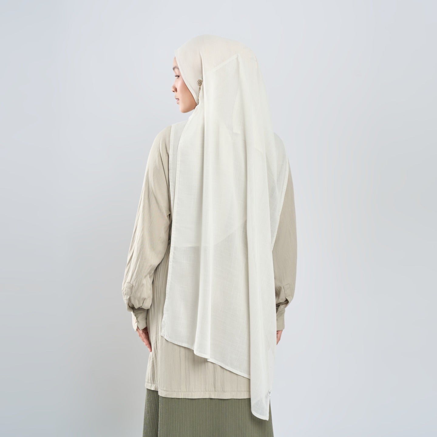 Floe Pashmina Slub - Pashmina Flowy Premium