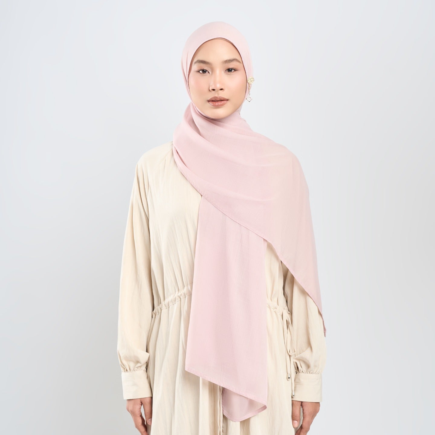 Floe Pashmina Slub - Pashmina Flowy Premium