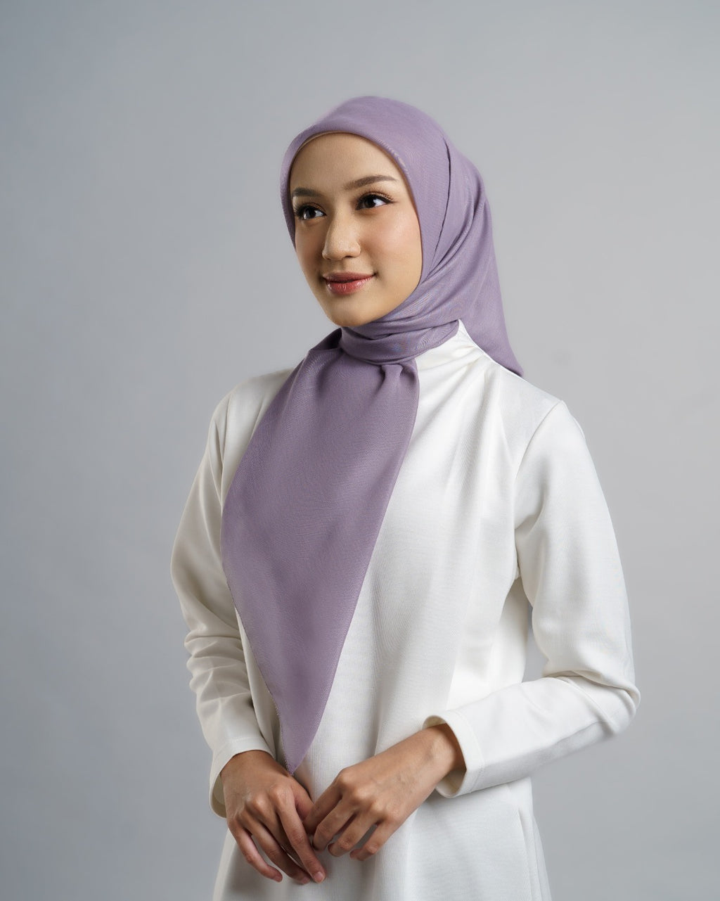 Plain Airysoft - Hijab Segiempat Polos Premium