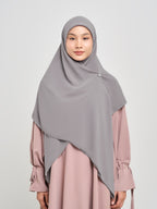 Hafsah Syar'i - Hijab Syar'i Persegi Empat