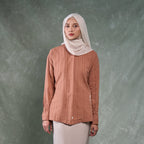 Hanan Top - Kemeja Bordir Bunga