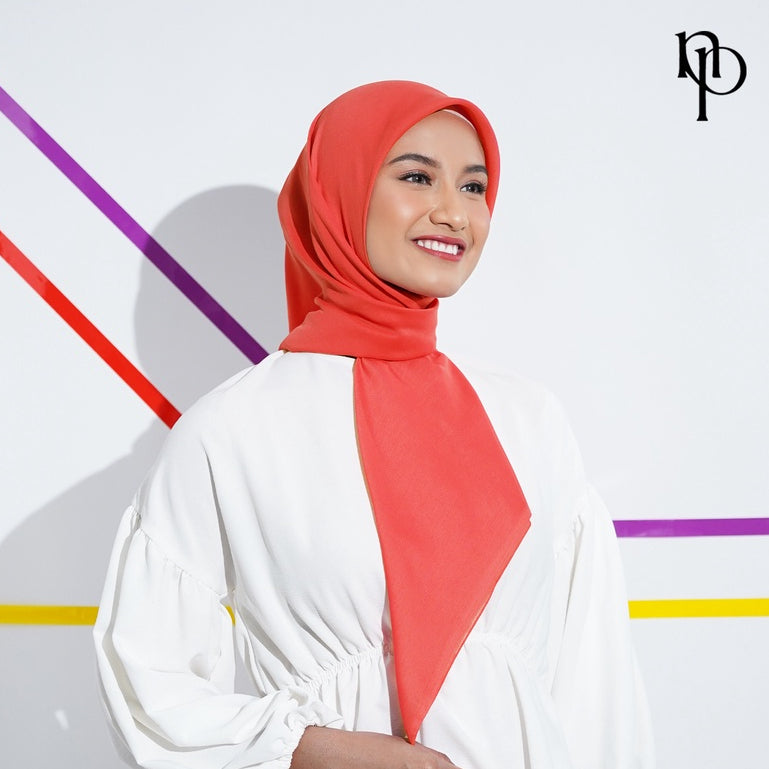 Plain Twill Series - Hijab Segiempat Paris Jepang Premium