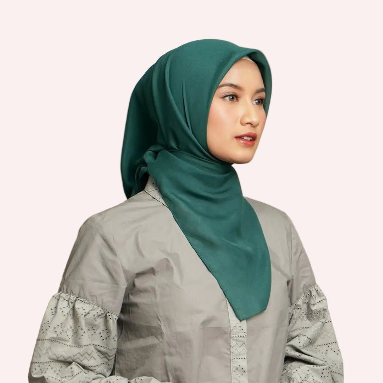 Primrose Voal - Jilbab Voal Segiempat Earth Tone