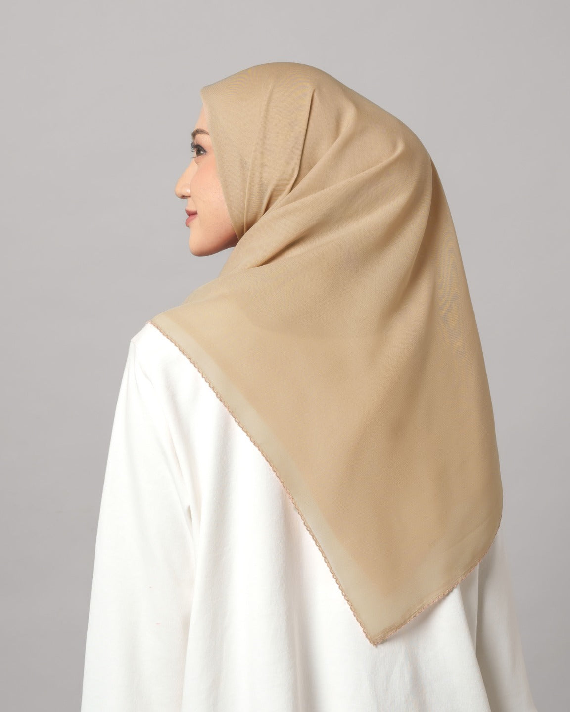 Plain Nitto - Hijab Segiempat Paris Jepang Premium