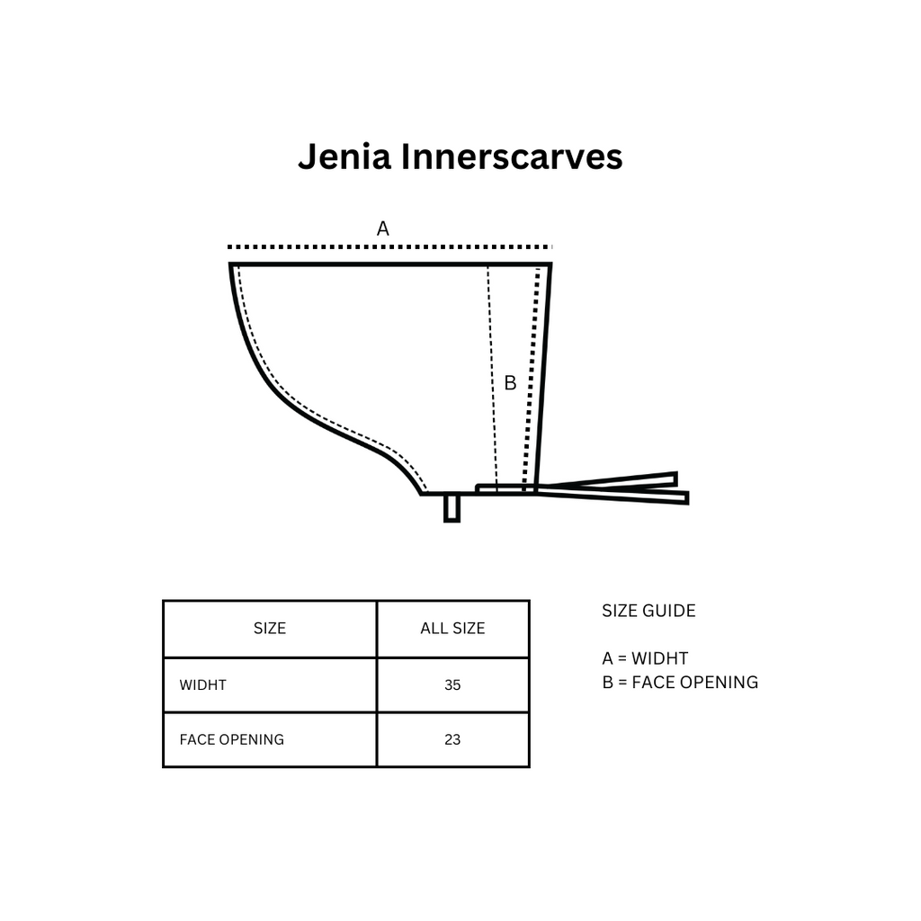 Jenia Innerscarves - Ciput Tali Premium