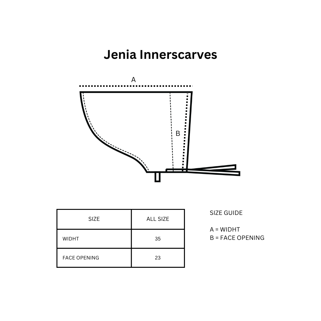 Jenia Innerscarves - Ciput Tali Premium