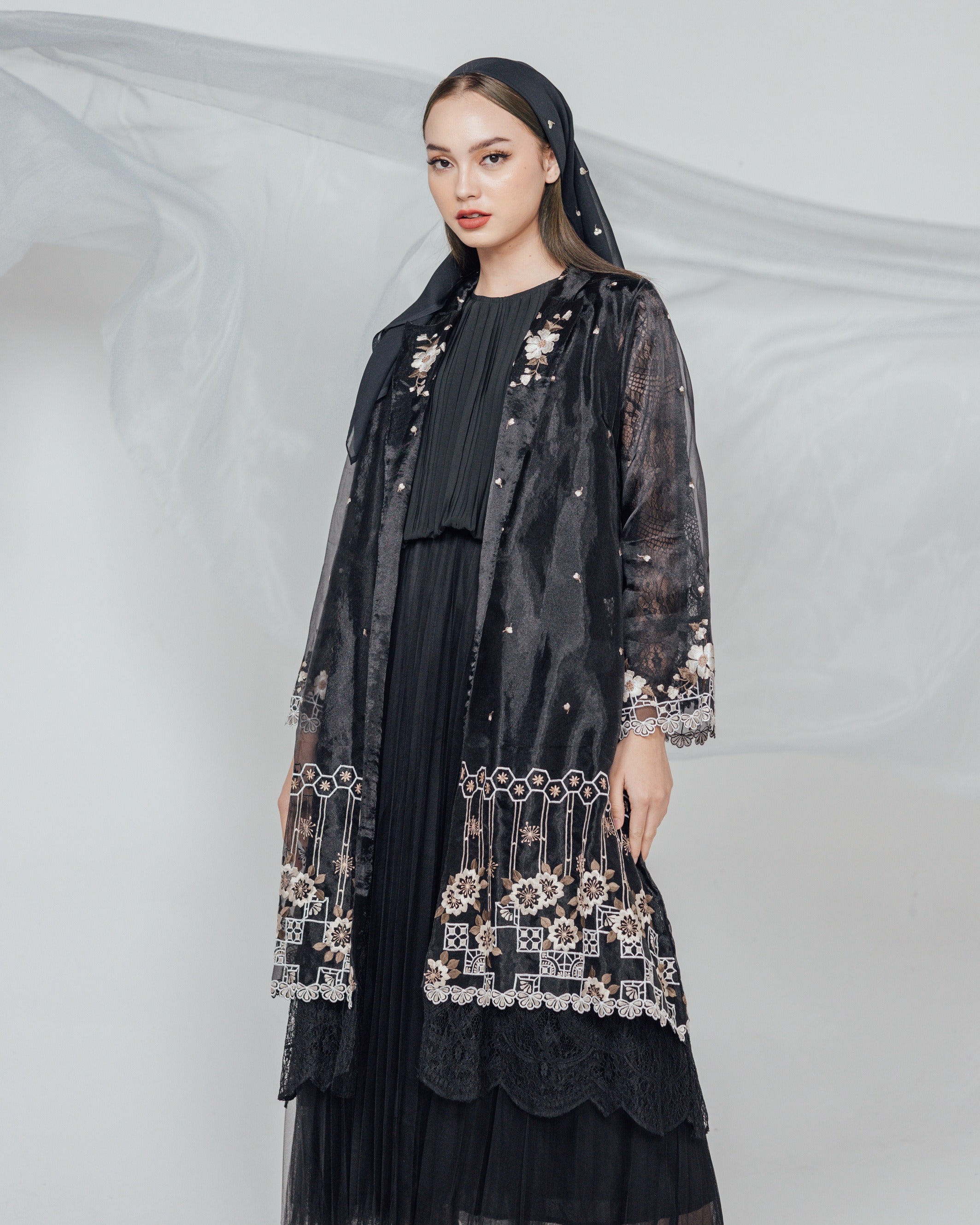 Kazumi Outer - Cardigan Panjang Premium