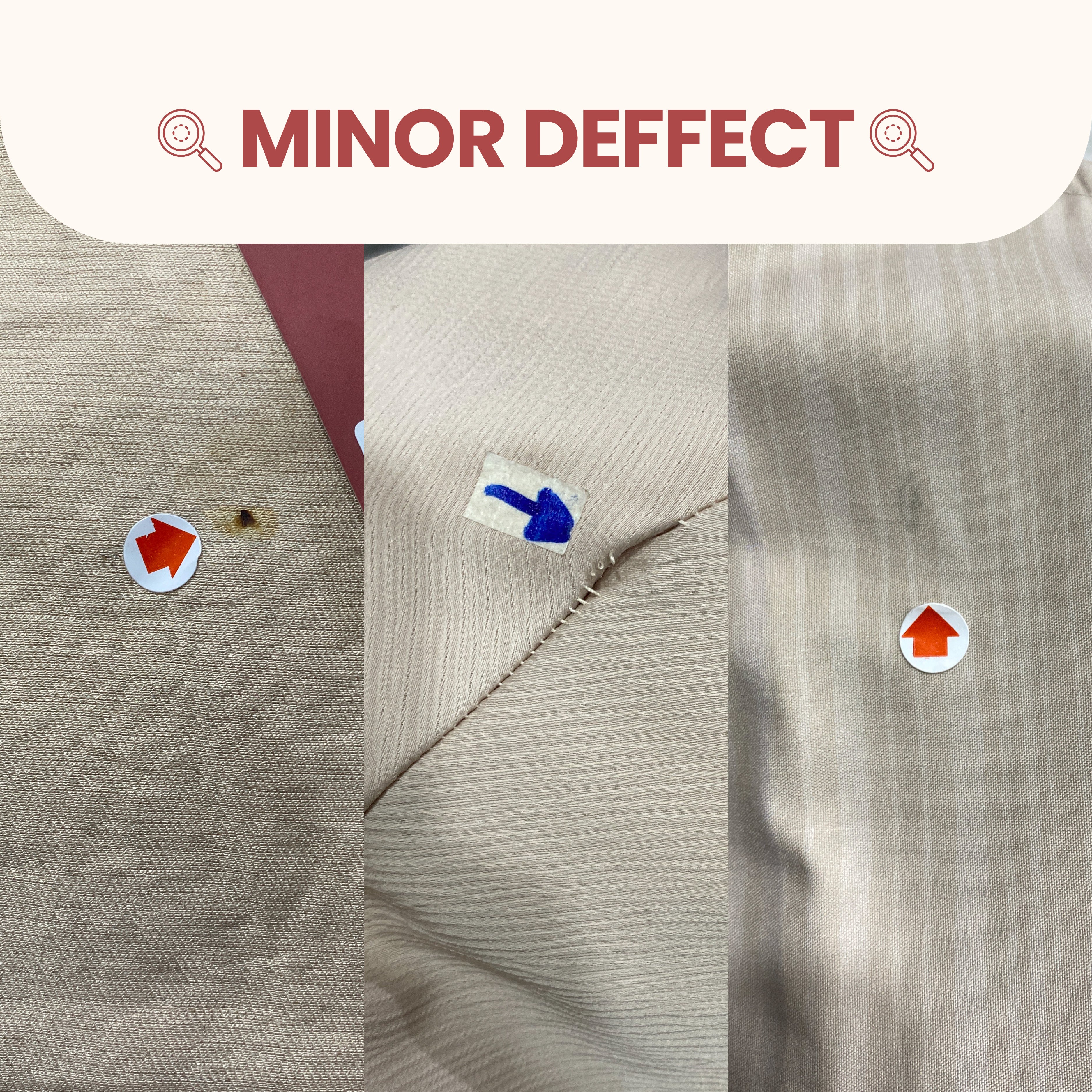[MINOR DEFECT] Apparel