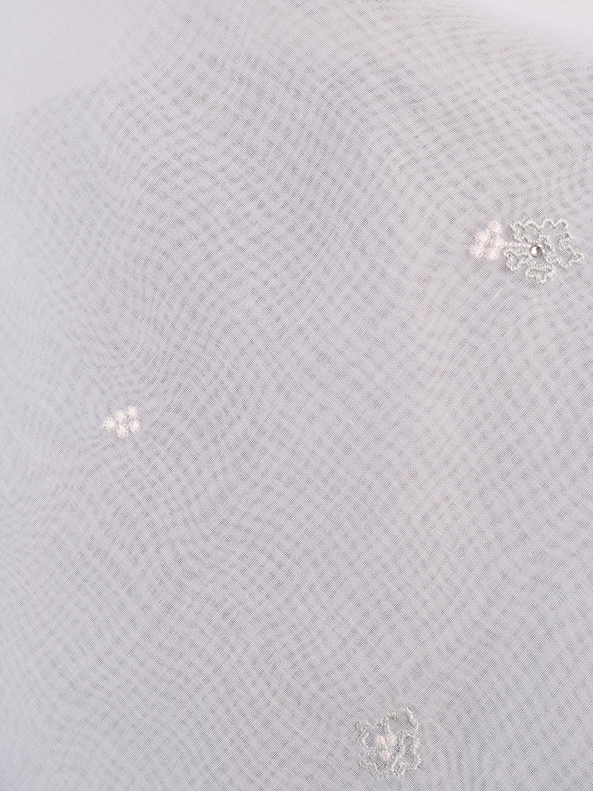 Kenna Embroidery - Crystal Flower Embroidered Square Hijab