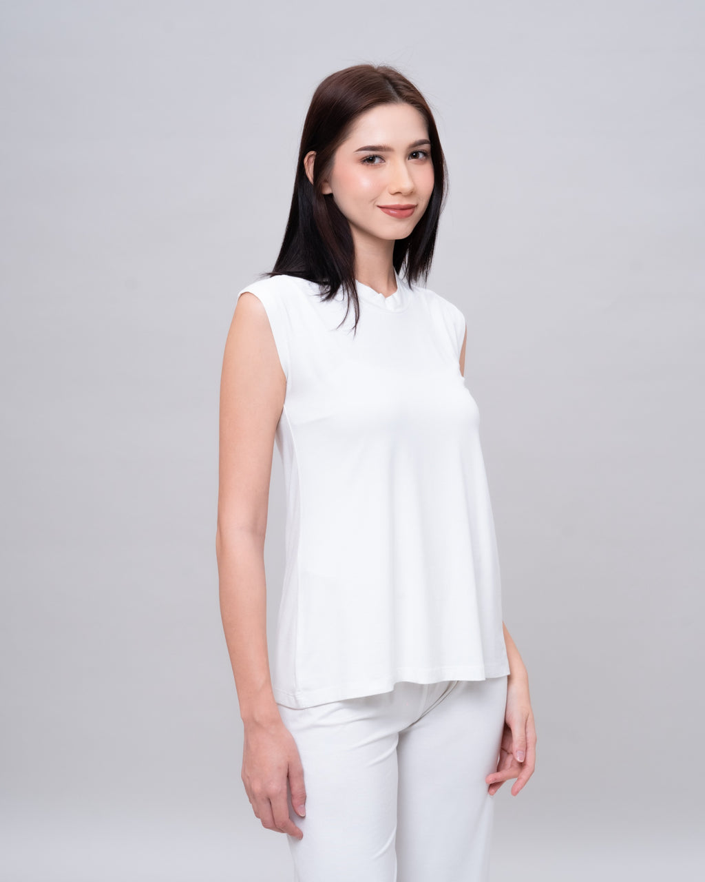 Sleeveless Inner - Manset Tencel Tanpa Lengan Premium