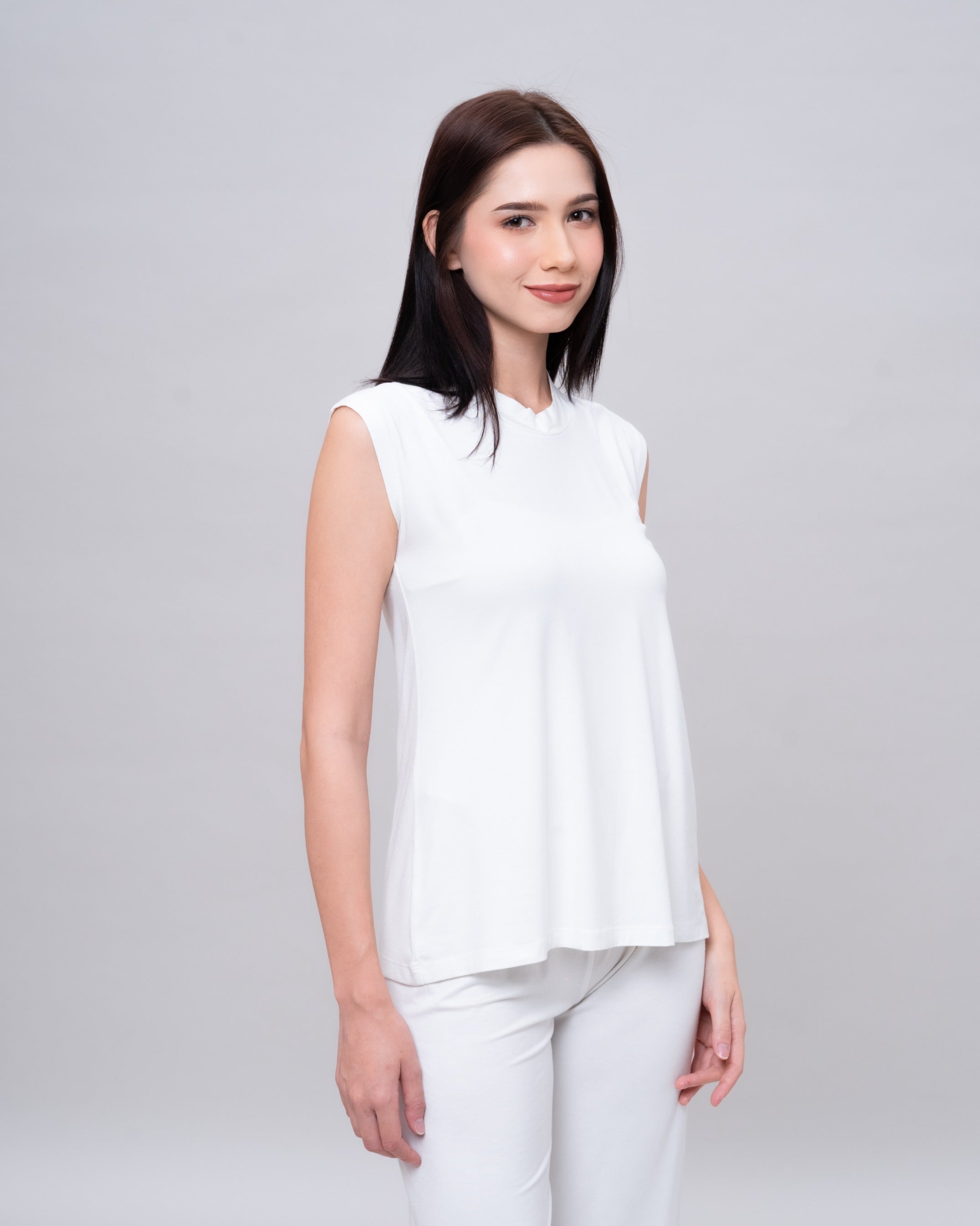 Sleeveless Inner - Manset Tencel Tanpa Lengan Premium
