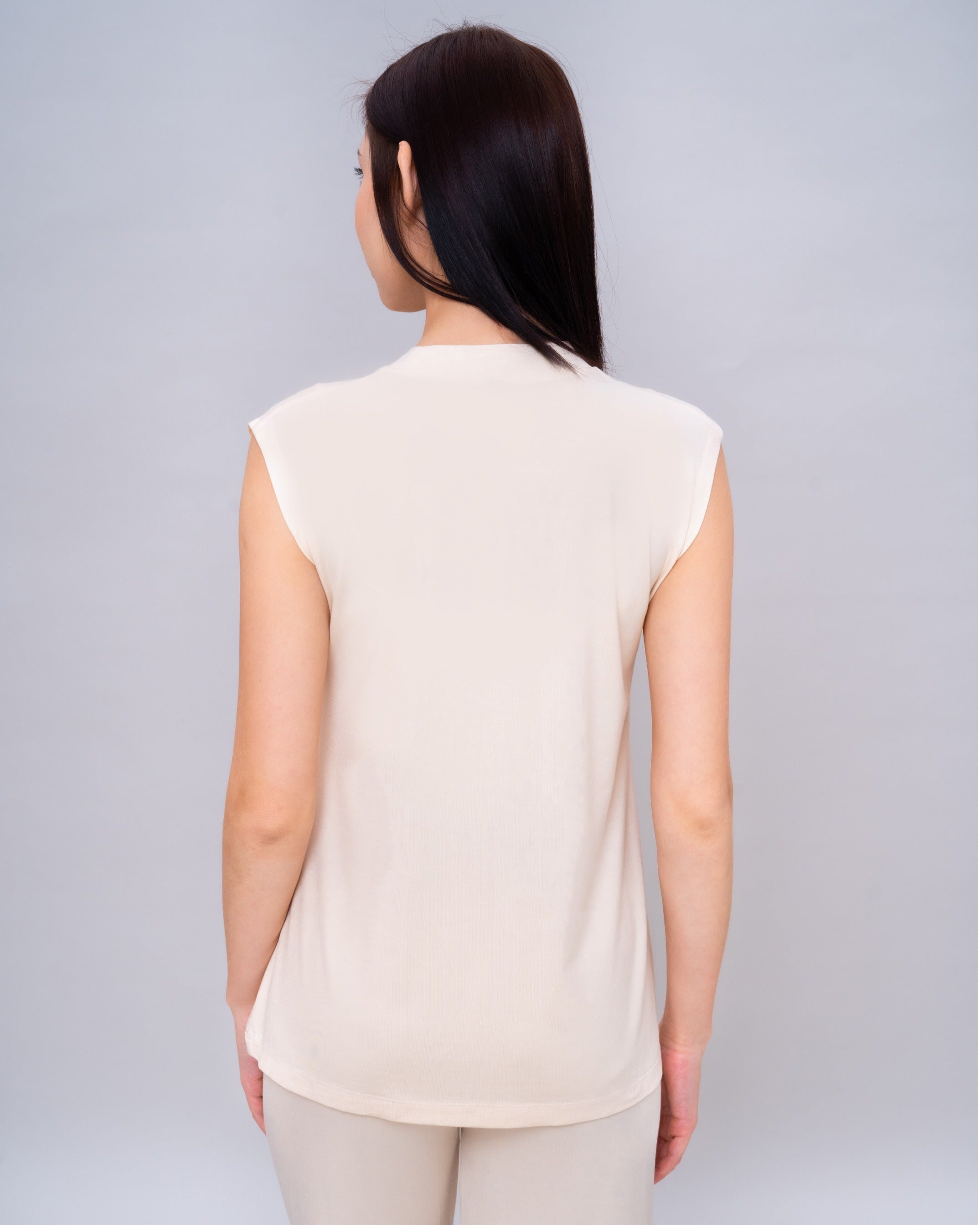 Sleeveless Inner - Manset Tencel Tanpa Lengan Premium