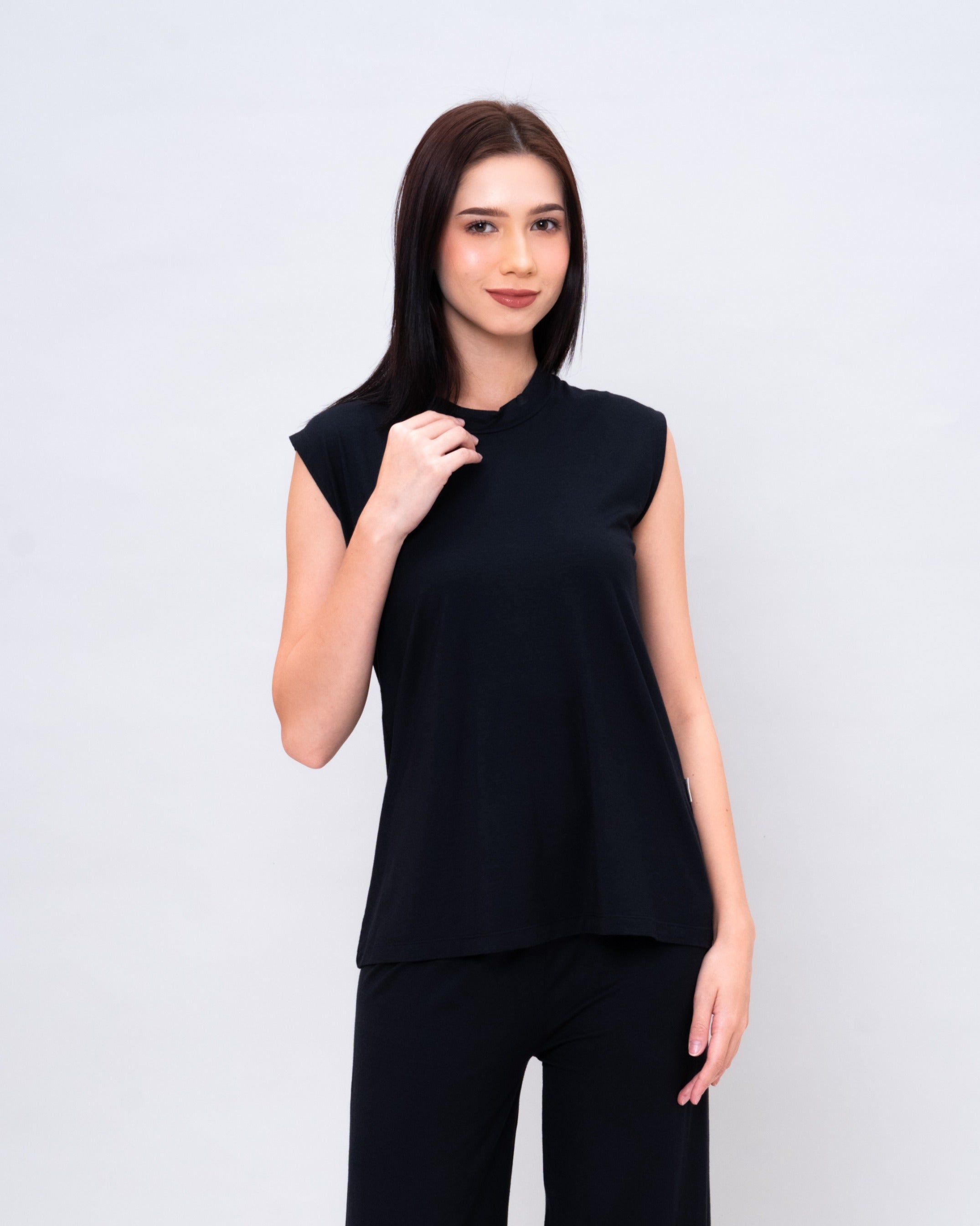 Sleeveless Inner - Manset Tencel Tanpa Lengan Premium