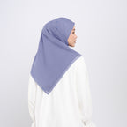 Melati Embroidery - Hijab Segiempat Bordir Bunga Swarovski