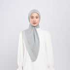 Melati Embroidery - Hijab Segiempat Bordir Bunga Swarovski
