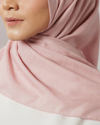 Plain Jacquard - Hijab Voal Segiempat Polos Premium