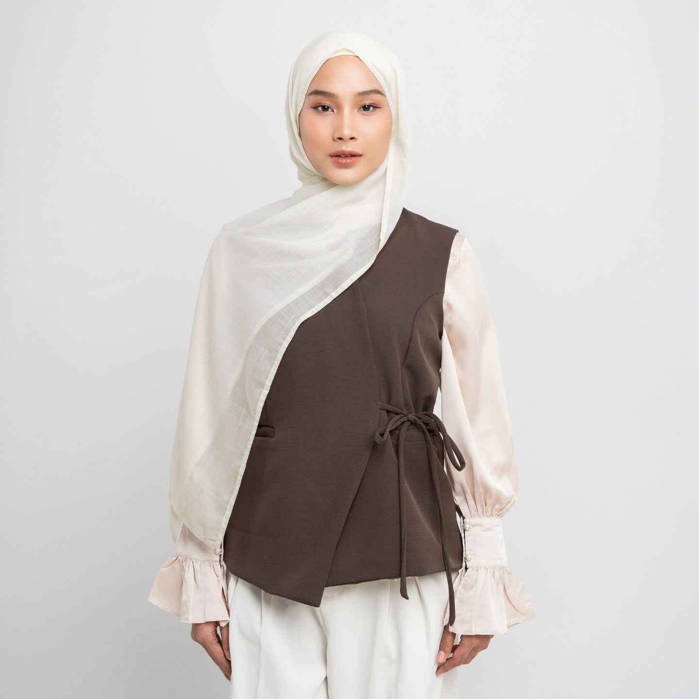 Floe Pashmina Slub - Pashmina Flowy Premium