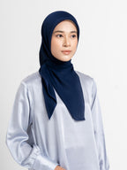 Plain Paris - Hijab Segiempat Paris Jepang Premium Seri Biru & Hijau
