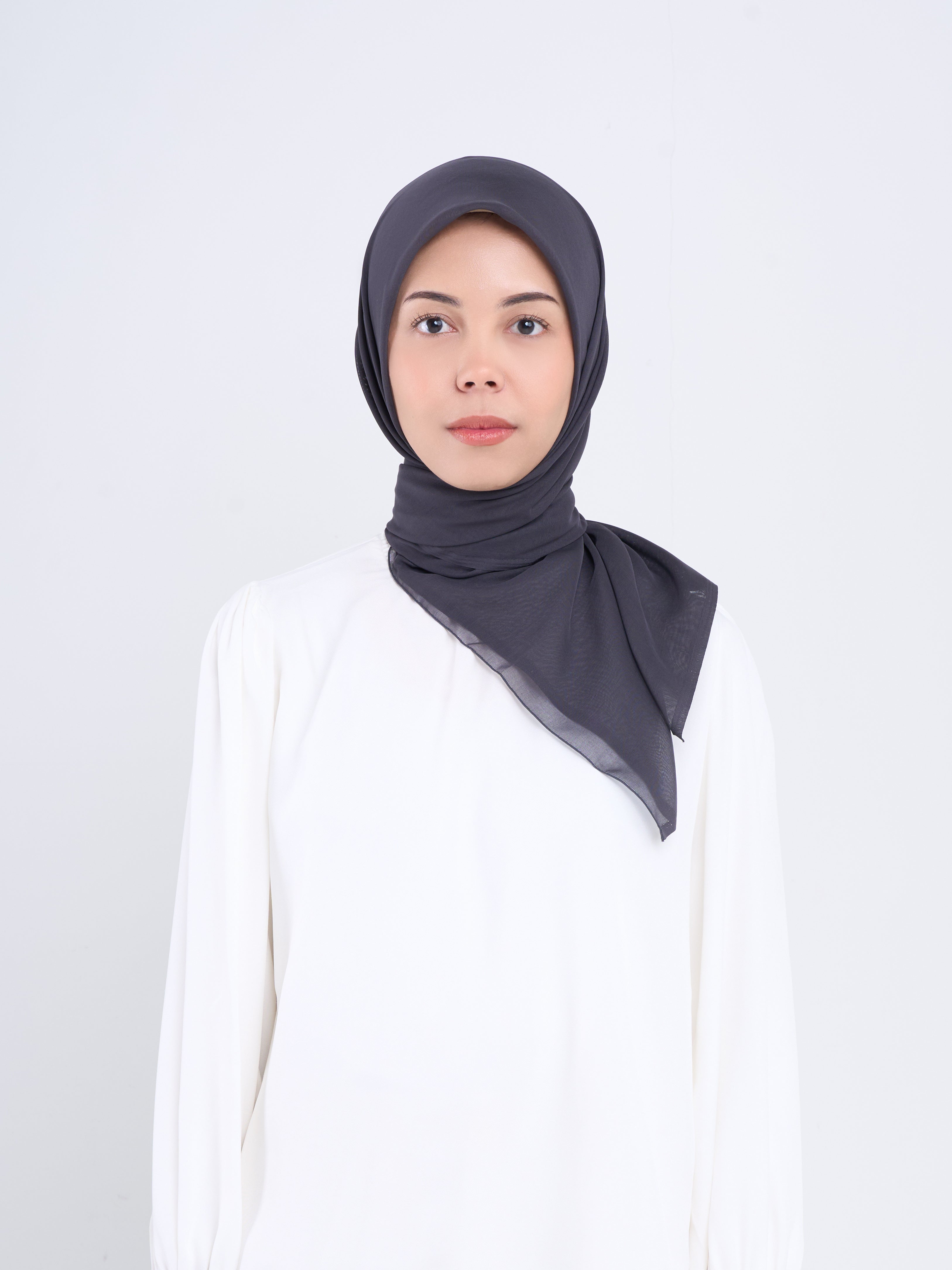 Plain Paris - Hijab Segiempat Paris Jepang Premium Seri Biru & Hijau