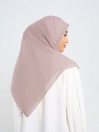 Paris Polos - Hijab Segiempat Paris Jepang Premium Seri Merah, Merah Muda & Peach