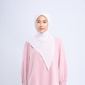Plain Paris - Hijab Segiempat Paris Jepang Premium Grey and Purple Series