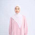 Plain Paris - Hijab Segiempat Paris Jepang Premium Grey and Purple Series