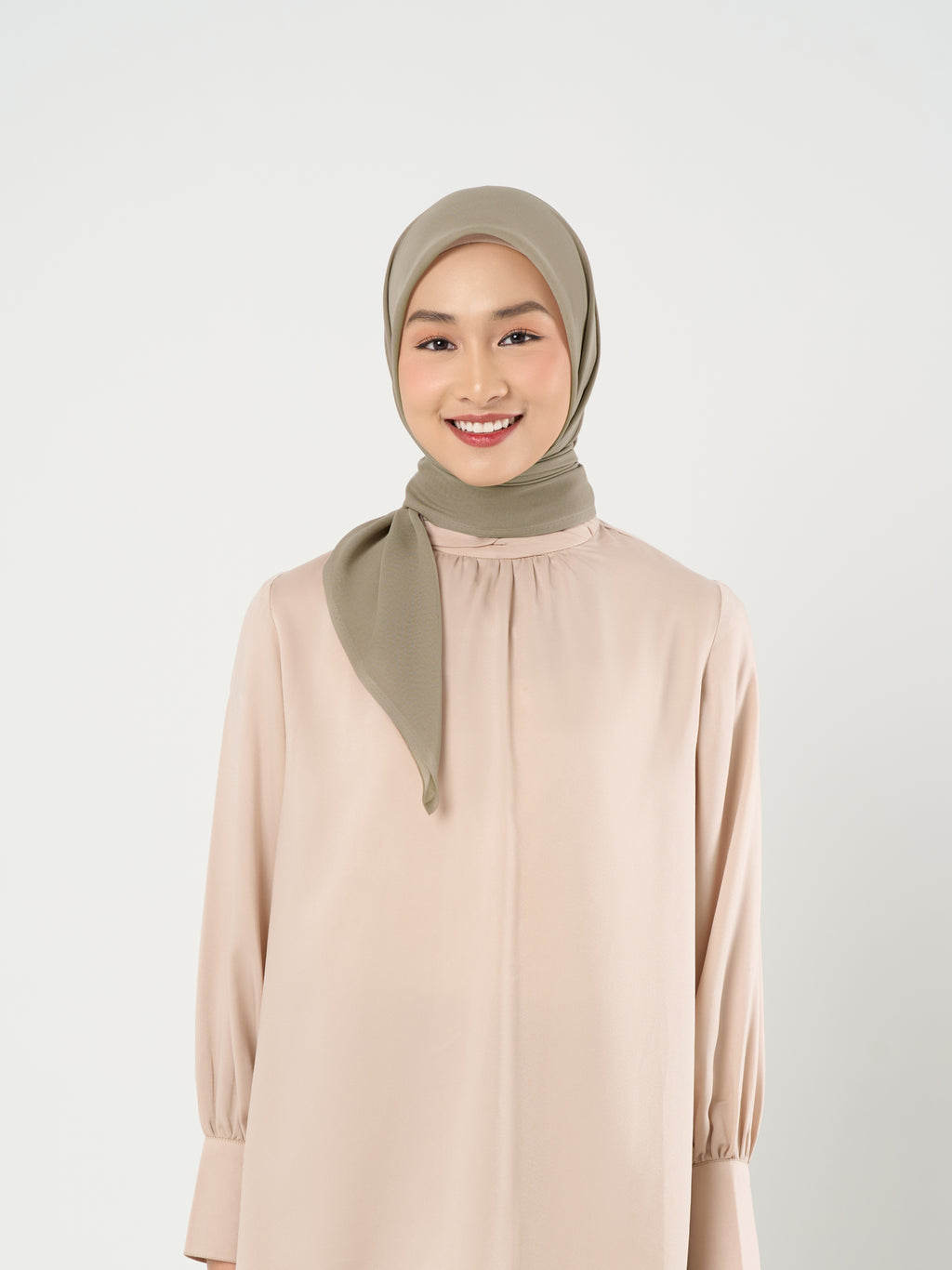 Plain Paris - Hijab Segiempat Paris Jepang Premium Seri Biru & Hijau