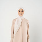 Plain Paris - Hijab Segiempat Paris Jepang Premium Brown and Cream Series