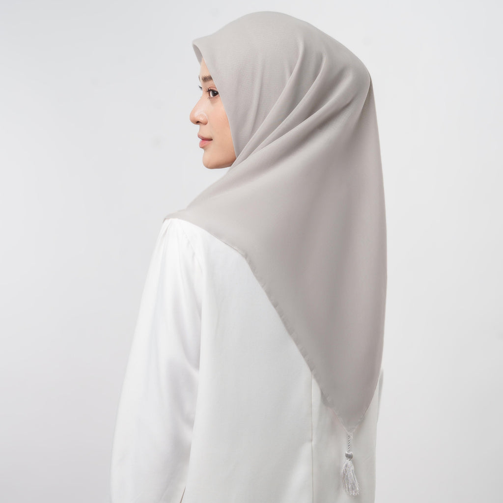 Plain Tassel New Colors - Hijab Ronce Segiempat Paris Japan Premium