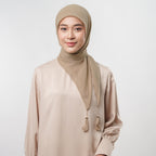 Plain Tassel New Colors - Hijab Ronce Segiempat Paris Japan Premium