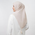 Plain Tassel New Colors - Hijab Ronce Segiempat Paris Japan Premium
