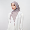 Plain Tassel New Colors - Hijab Ronce Segiempat Paris Japan Premium