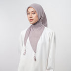 Plain Tassel New Colors - Hijab Ronce Segiempat Paris Japan Premium