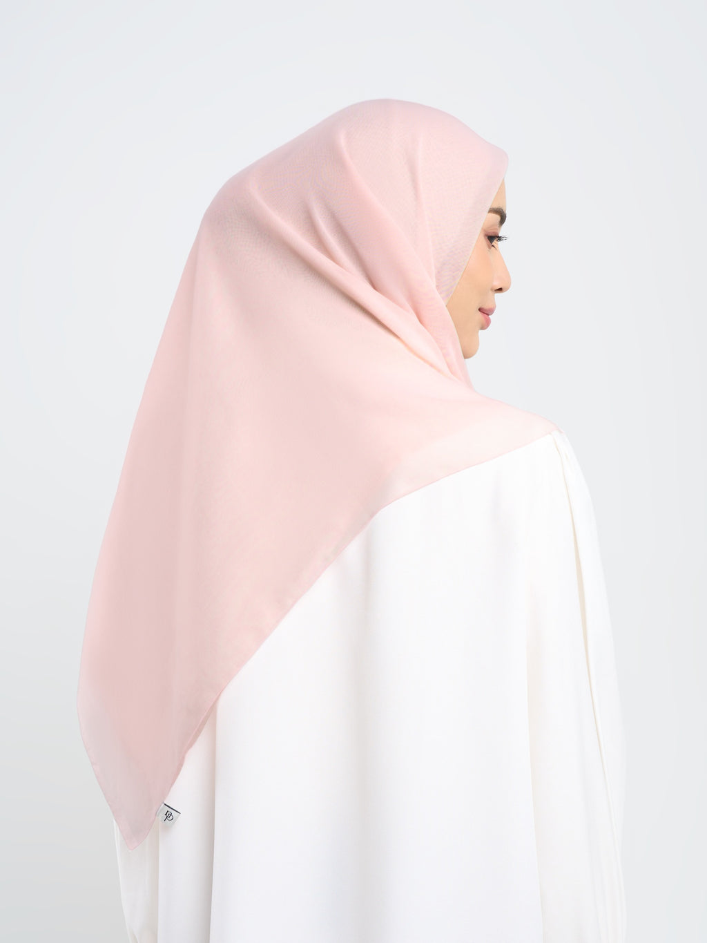 Paris Polos - Hijab Segiempat Paris Jepang Premium Seri Merah, Merah Muda & Peach