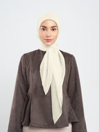 Plain Paris - Hijab Segiempat Paris Jepang Premium Grey and Purple Series