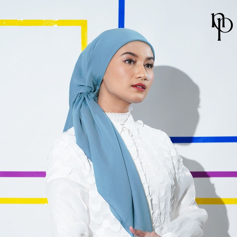 Plain Twill Series - Hijab Segiempat Paris Jepang Premium