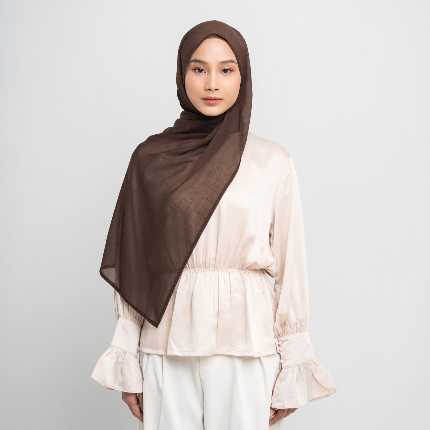 Floe Pashmina Slub - Pashmina Flowy Premium
