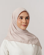 Plain Jacquard - Hijab Voal Segiempat Polos Premium