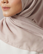 Plain Jacquard - Hijab Voal Segiempat Polos Premium