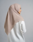Plain Airysoft - Hijab Segiempat Polos Premium