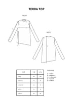 Terra Top - Atasan Pleats Rajut