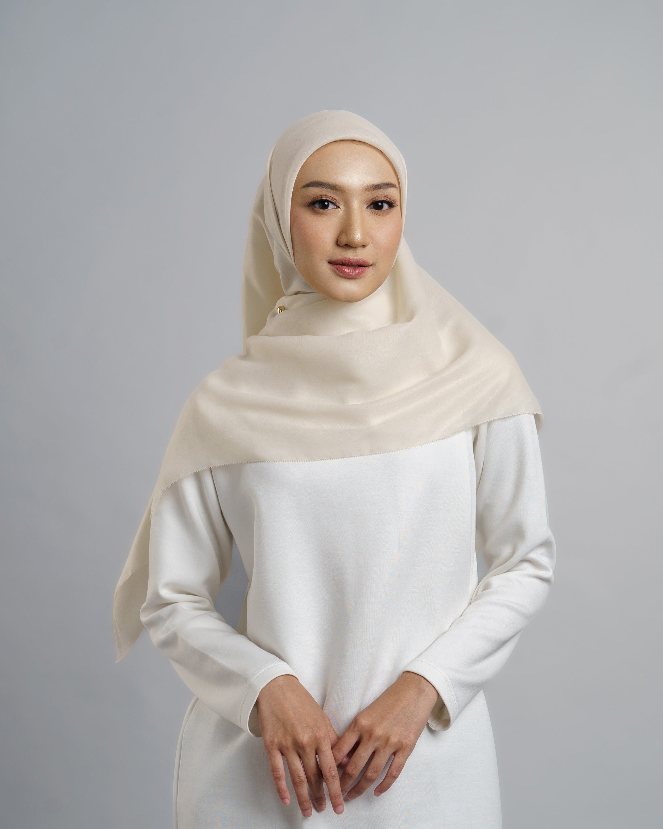 Plain Airysoft - Hijab Segiempat Polos Premium