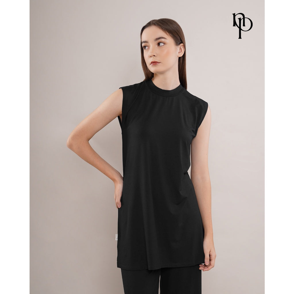 Tencel Tanpa Lengan Panjang