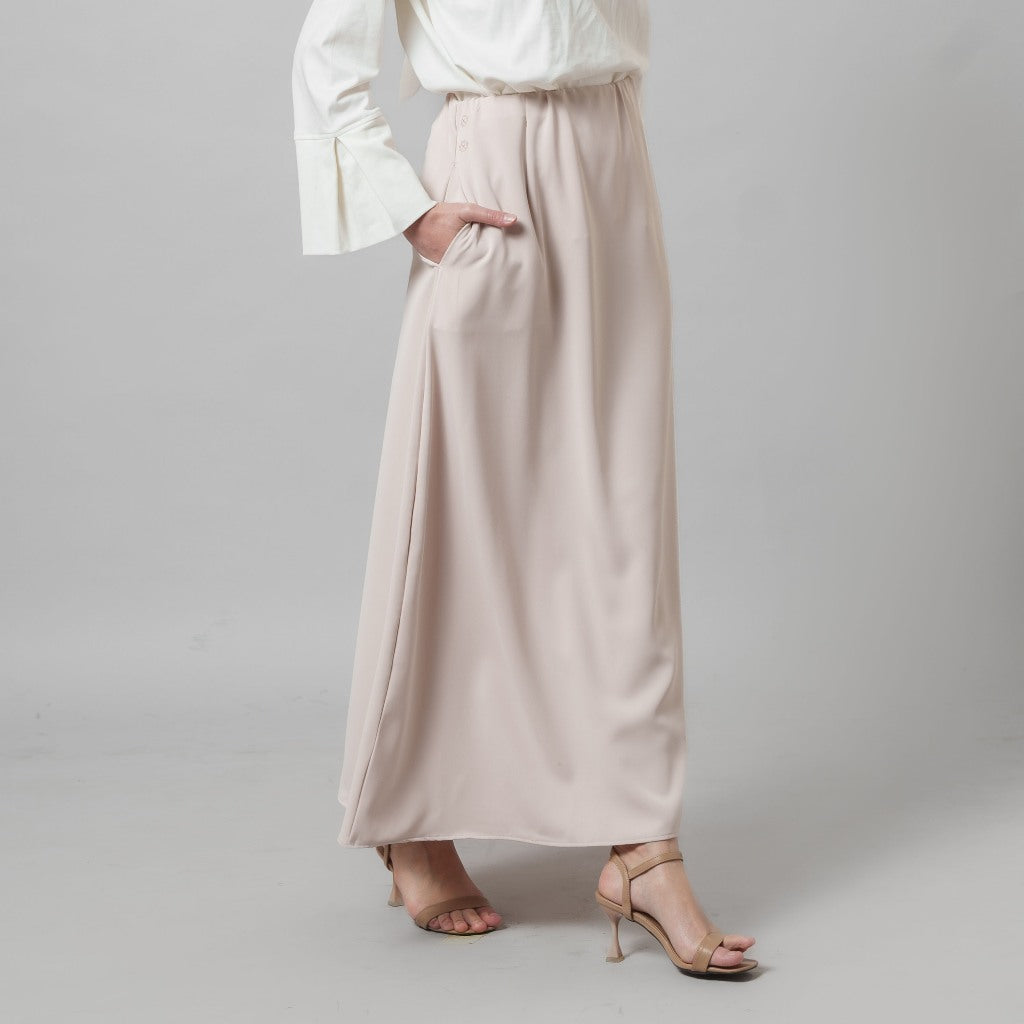 Cala Skirt - Rok Panjang Potongan A-line
