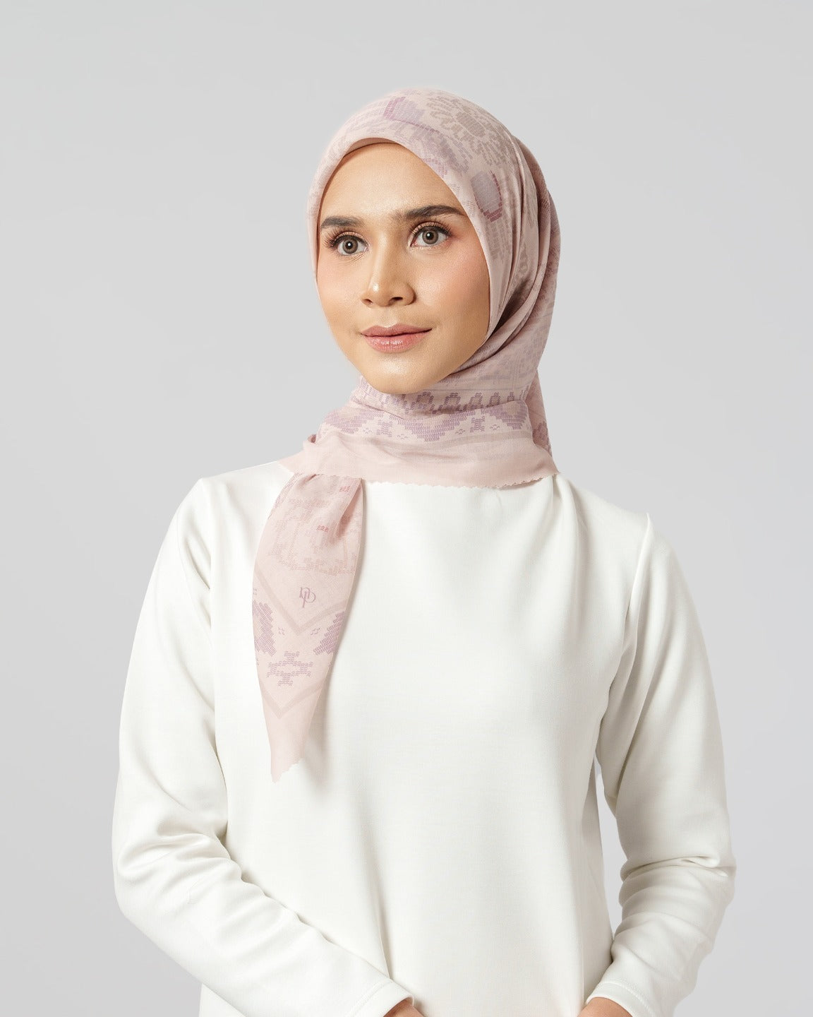 Bungo Rancak Scarf - Hijab Segiempat Printing Premium