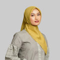 Primrose Voal - Jilbab Voal Segiempat Earth Tone