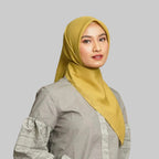 Primrose Voal - Jilbab Voal Segiempat Earth Tone