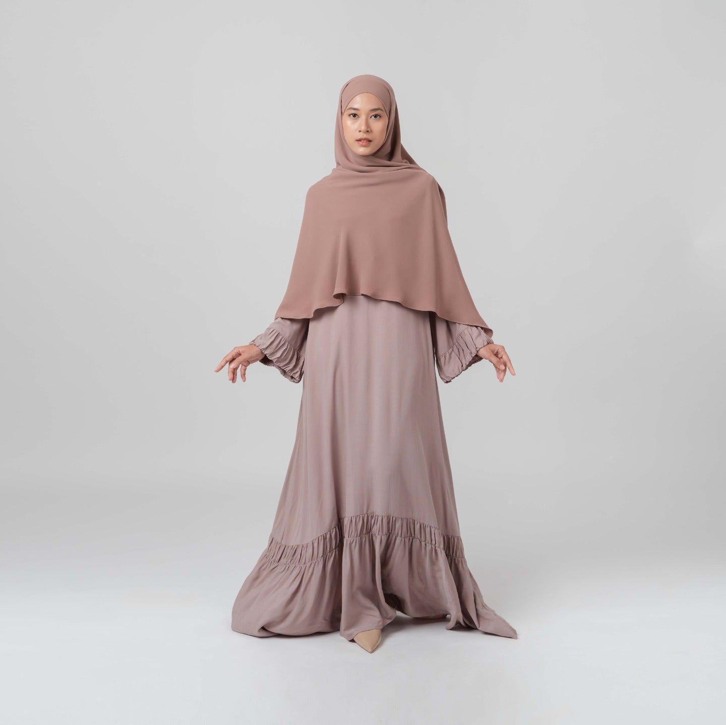 Aziza Abaya - Abaya Wanita Busui Friendly