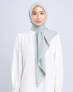Zyra Bordir - Jilbab Segiempat Bordir Bunga